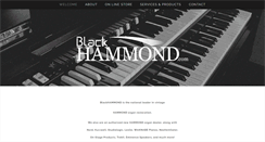 Desktop Screenshot of blackhammond.com