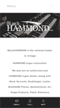 Mobile Screenshot of blackhammond.com